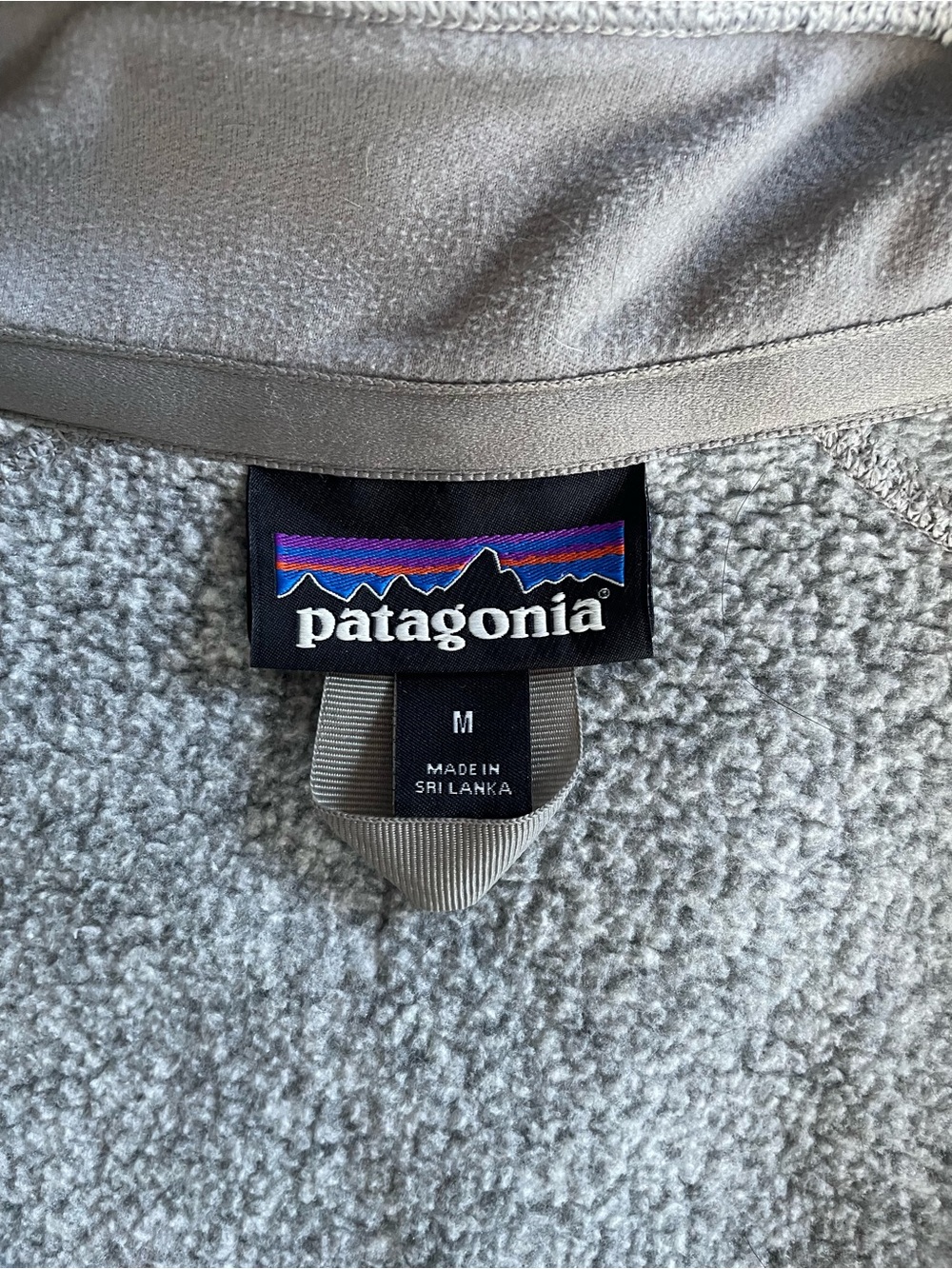 Patagonia Heather Gray Quarter-Zip Better Sweater - Picture 4 of 5
